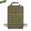 Universal Tactical MOLLE Car Seat Back Organizer military MOLLE Panel Vehicle Seat Cover Protector Kit Mat Black