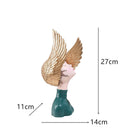 Bonito ramo creativo para niña, adornos, escultura, estatua, regalos, sala de estar, mueble de TV, arreglo floral, decoración moderna para el hogar