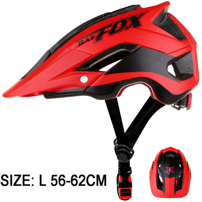 BATFOX Bike Racing Casco de bicicleta en molde Ciclismo MTB Carretera Casco Mtb Casco de ciclismo para hombres Mujeres Casco de bicicleta cascos bicicleta