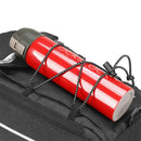 Bicycle 13L Carrier Bag Bike Rear Basket Waterproof Pannier Trunk Bags Back Rack Rear Seat Bag Cycling Luggage Shoulder Handbag