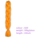 Black Star Hair Ombre Jumbo Braiding Hair Extensions 24 Inch Twist Braids Synthetic Hair Fiber for Twist Braiding for Women