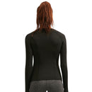 Yuerlian 15% Spandex agregar lana mujer Fitness medias camiseta blusa de entrenamiento deporte correr ropa deportiva manga larga gimnasio Yoga camisa