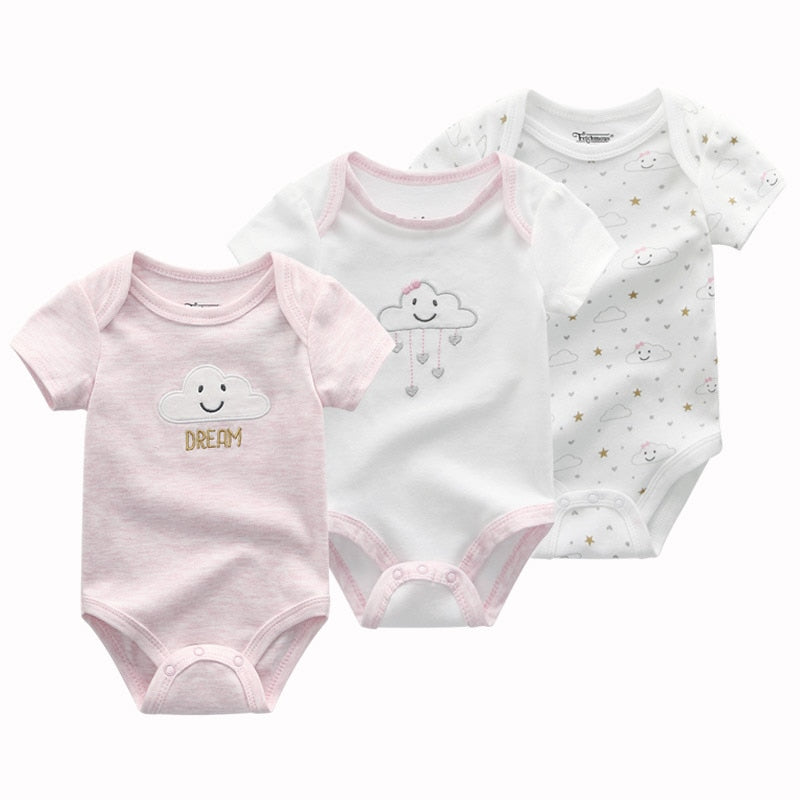 Super Cotton Baby Bodysuit Fashion  Newborn Body Baby Suits Short Sleeve Overalls Infant Boy Girl Jumpsuit kids clothes