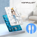 Slim Power Bank 5000mAH Cargador móvil Cartoon Powerbank Diamond Surface 5000 Power Bank Lovely para Iphone12 Samsung