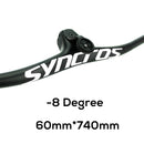 SYNCROS Carbon Fiber Mountain Integrated MTB Handlebar FRASER IC SL -8 -17 -25 Three Specifications with Titanium Screws