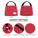 Aosbos Fashion Portable Insulated Canvas Lunch Bag 2020 Thermal Food Picnic Lunch Bags for Women Kids Men Cooler Lunch Box Bag