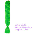 Black Star Hair Ombre Jumbo Braiding Hair Extensions 24 Inch Twist Braids Synthetic Hair Fiber for Twist Braiding for Women