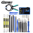 Juegos de reparación de herramientas de teléfono móvil 18 en 1 para Iphone, Samsung, Xiaomi, teléfono móvil, juego de destornilladores de pantalla de apertura de palanca para teléfono inteligente