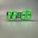 Reloj de pared Digital LED, alarma, fecha, temperatura, retroiluminación automática, mesa de escritorio, decoración del hogar, soporte, relojes colgantes