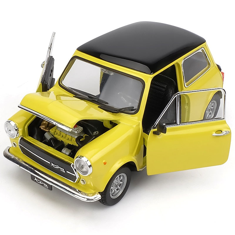 welly 1:24  Mini Cooper 1300 car alloy car model simulation car decoration collection gift toy Die casting model boy
