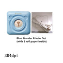 304dpi Bluetooth Portable Printer High Resolution A6 Peripage Mini Photo Printer Thermal Printers For Mobile Phone Android & IOS