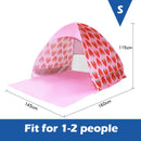 Full Automatic Camping Tent With Door Window Anti-UV Awning Tents Quick Opening Outdoor Sunshelter For 1-4 People Sunproof X147B