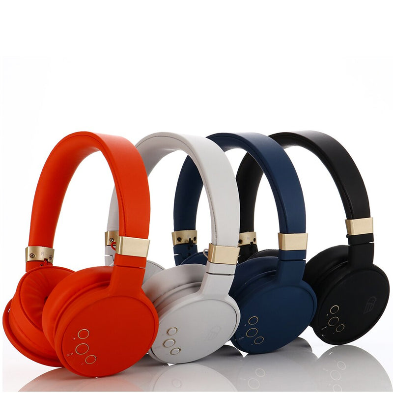 Drahtlose Kopfhörer Faltbares Sport-Headset Stereo-Musik Bluetooth 5.0-Kopfhörer mit drahtlosem Mikrofon-Kopfhörer für PC-Telefon