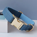 Collar de perro con lazo grabado gratis labrador bull bowknot pet collar correas ajustables hebilla accesorios bulldog francés Cowboy 01