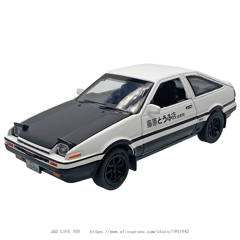 1:28 Toy Car INITIAL D AE86 Metal Toy Alloy Car Diecasts &amp; Toy Vehicles Car Model Miniature Scale Model Car Toys For Children