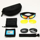 Gafas de sol polarizadas del ejército balístico Daisy One C6, gafas militares Rx Insert 4, Kit de lentes para hombres, juego de guerra de combate, gafas tácticas