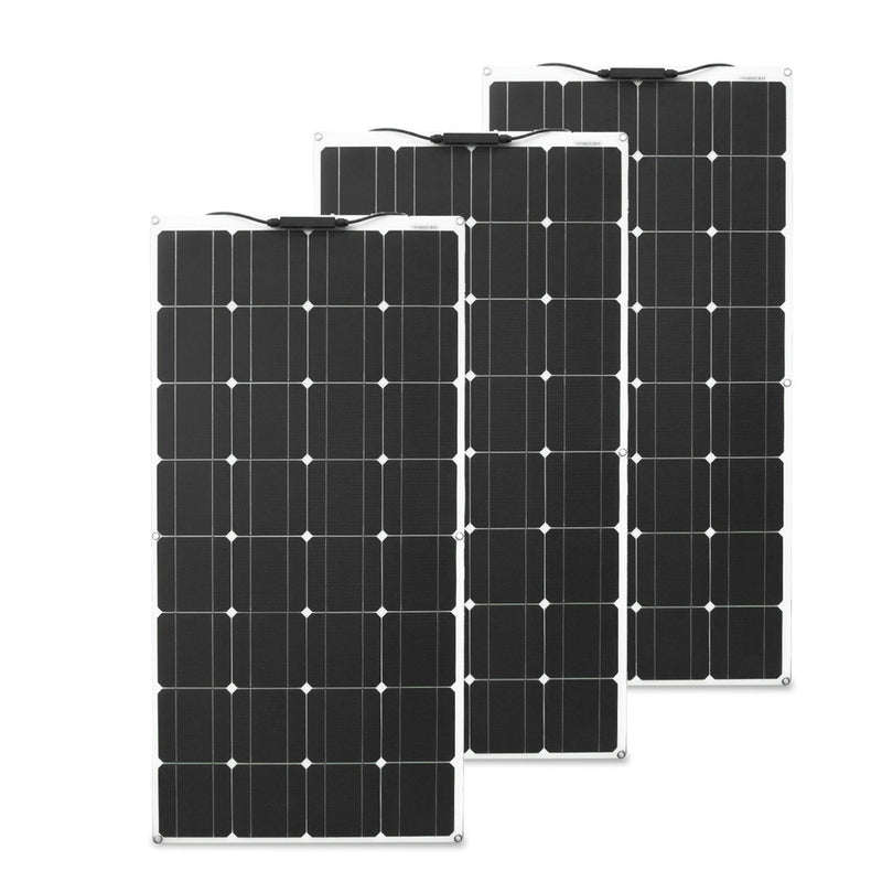 Kit de panel solar de 200w y 300w completo para el hogar, panel de camping al aire libre, cargador solar de 12v con regulador de sistema doméstico