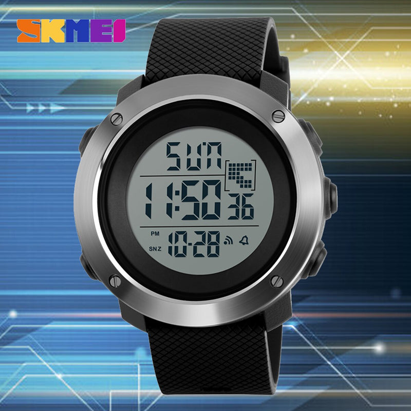 Men&#39;s Digital Watches Fashion Casulal Chronograph Dual Time Sports Watch Men&#39;s Led Electronic Clock Relogio Masculino SKMEI