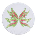 Summer Microfiber Round Beach Towel Circle Fairy Cupid Wings Print Shower Bath Towels Yoga Mat Blanket toalla de playa redonda