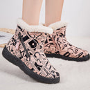 Women Boots 2020 Fashion Waterproof  Winter Shoes For Woman Snow Boots Zipper Winter Boots Low Heels Ankle Botas Mujer Plus Size