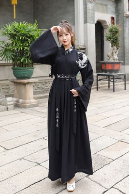 Vestido tradicional Hanfu de talla grande para mujer, disfraz de la dinastía Han para hombre, ropa de espadachín antiguo chino para parejas, Kimono masculino, traje Tang