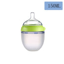 Baby Bottle Breastmilk Wide Neck Soft Silicone Feeding Container Baby Water Bottle kids Nursing Bottles
