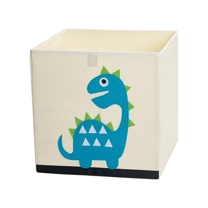 13 inch Foldable Embroidery Animal Cube Storage Box Oxford Fabric Kids Toys Organizers Bins Chest Organizer for Kids Nursery