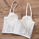 CINOON Neue Damen Unterwäsche Set Spitze Sexy Push-up BH und Höschen Sets Bestickter Büstenhalter Verstellbare Träger Geraffte Dessous