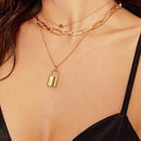 2021 Dünne Schlangenkette Halskette Für Frauen Mode Kragen Gold Halsband Halsketten Party Zubehör Minimalistischen Schmuck