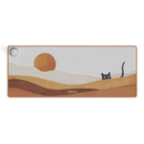 Alfombrilla calefactora inteligente, alfombrilla calefactora eléctrica, alfombrilla calefactora para escritorio de oficina, alfombrilla para ratón, calentador de manos para el hogar, promoción de Año Nuevo