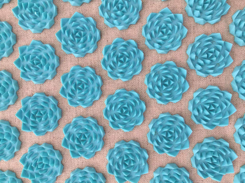 Colchoneta o almohada de acupresión de lino orgánico o juego de colchoneta de meditación de yoga aumenta el flujo sanguíneo alivio del dolor de cuello y espalda