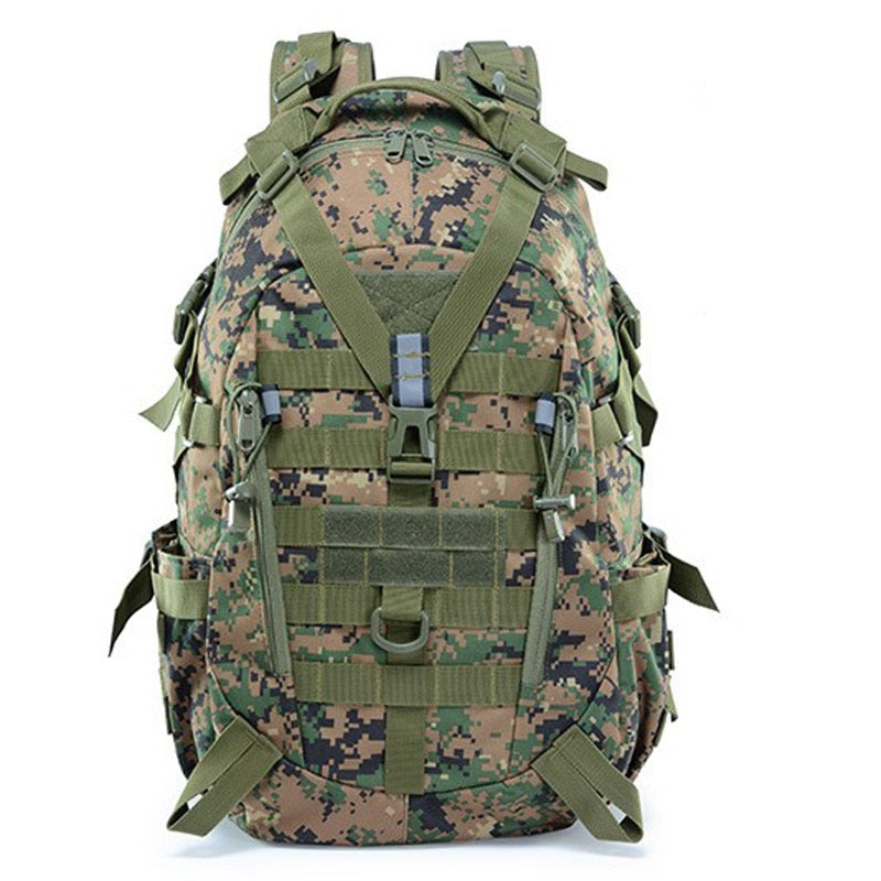 40L Camping Hiking Backpack Men Military Tactical Bag Outdoor Travel Bags Army Molle Climbing Rucksack Hiking Sac De Sport Bag