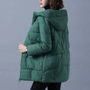2022 New Women Winter Jacket Long Warm Parkas Female Thicken Coat Cotton Padded Parka Jacket Hooded Outwear M-4XL
