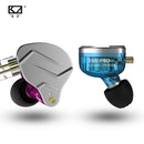 KZ ZSN Pro In Ear Auriculares Tecnología híbrida 1BA + 1DD HIFI Bass Metal Auriculares Sport Noise Cancelling Auriculares Monitor