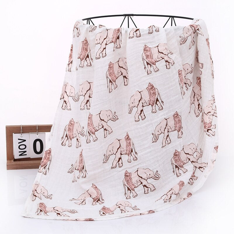 120X110cm Baby Blankets Newborn Swaddle Wrap Blankets Cotton Infant Muslin Diaper Cloth Blanket Towel