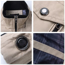 Bomber Jacket Men Fashion Casual Windbreaker Jacket Coat Men 2022 Spring Autumn New Hot Outwear Stand Slim Military Jacket Mens