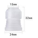 8/26 unids/set bolsa de pastelería de silicona accesorios de cocina DIY glaseado bolsa de crema pastelera con 6 juegos de boquillas herramientas de decoración de pasteles