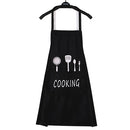 PU Leather Apron Household Waterproof Anti-oil Apron Adult Men And Women Fashion Cooking Apron