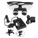 Dental Loupes Dental Magnifier Dental Lab Medical Loupes Magnification Binocular 2.5/3.5x Headlight Headlamp 3W/5W Seperately