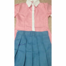 Mikan Tsumiki Cosplay Anime Danganronpa Dangan Ronpa 2 Cosplay disfraz mujer conjuntos Halloween fiesta vestido peluca