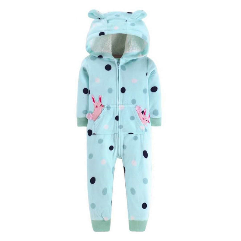 2022 spring jumpsuit baby girl clothing fleece romper baby coat 12M-24M kids costumes for baby clothes , body infant rompers