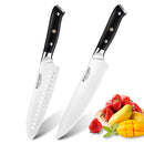 Japanese Kitchen Knives 8 inch Chef Knife Set Germany 1.4116 High Carbon Steel Santoku Fishing Sharp Cooking Knife Handmade
