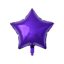 50pcs 18inch Star Heart Aluminum Balloons Inflatable Helium Balloon Birthday Party Decorations Kids Wedding Engagement  Globos