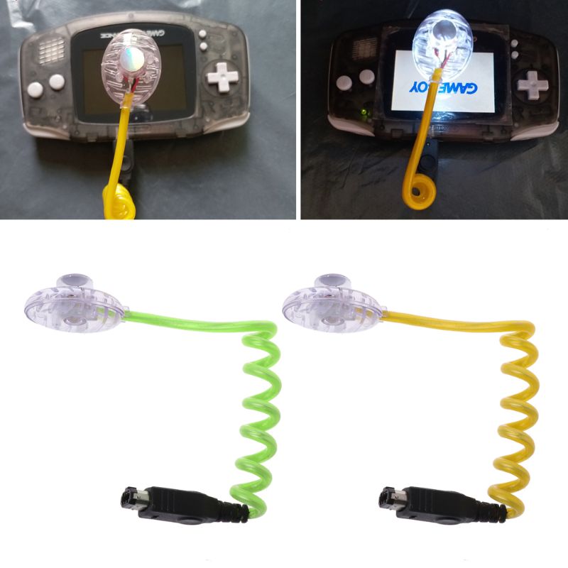 Hochwertige neue LED-Lampen mit flexibler Wurmlichtbeleuchtung für die Nintendo Gameboy GBC GBP-Konsole
