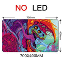 Sovawin Gaming Mouse Pad RGB Backlight Mat 900x400 Gamer XXL Computer Mousepad CS GO Hyper Beast Non-Slip Rubber Desk Mat For PC