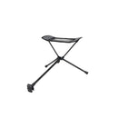 Taburete portátil plegable para acampar, silla de playa, pesca plegable, barbacoa al aire libre, silla de Camping, reposapiés reclinable