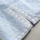 Autumn and winter new women's fur collar Plush Jacquard lace short cotton dress