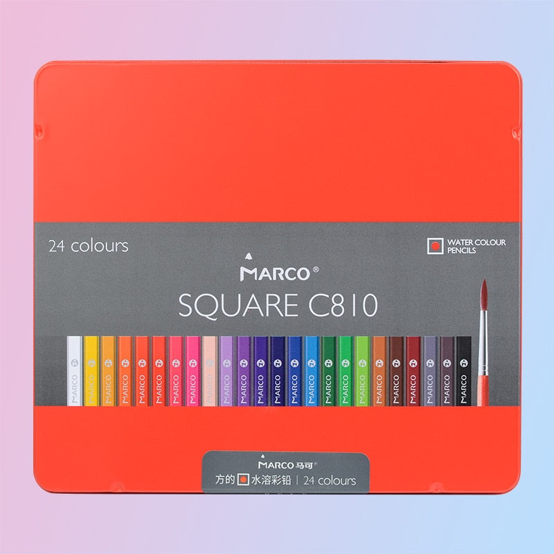 Andstal Marco 24.12.48 Farben SQUARE BODY Buntstifte Pastell/Classic Öl/Wasser Buntstift Professionelle Buntstifte