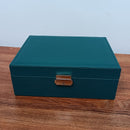 PU Leather Jewelry Storage Display Portable European-Style Multi-Function Packaging Box  With Drawer Winter Gift