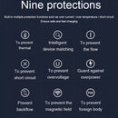 EXPUNKN Wireless Charger 6 in 1 10w Qi Fast Stand Carga Rapida Dock Station Carregador Sem Fio for Iphone Apple Watch Airpods